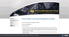 Desktop Screenshot of privacy-management-group.com